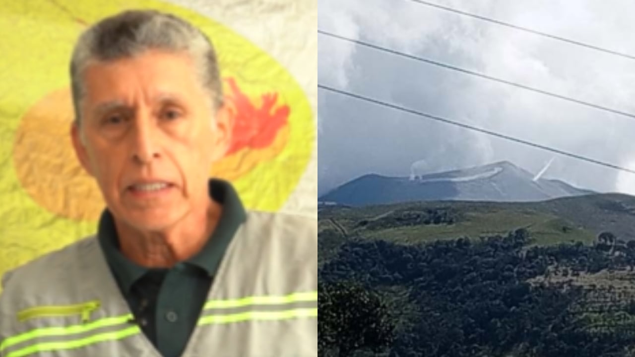 Jaime Raigosa, coordinador del Observatorio Vulcanológico y Sismológico de Popayán.