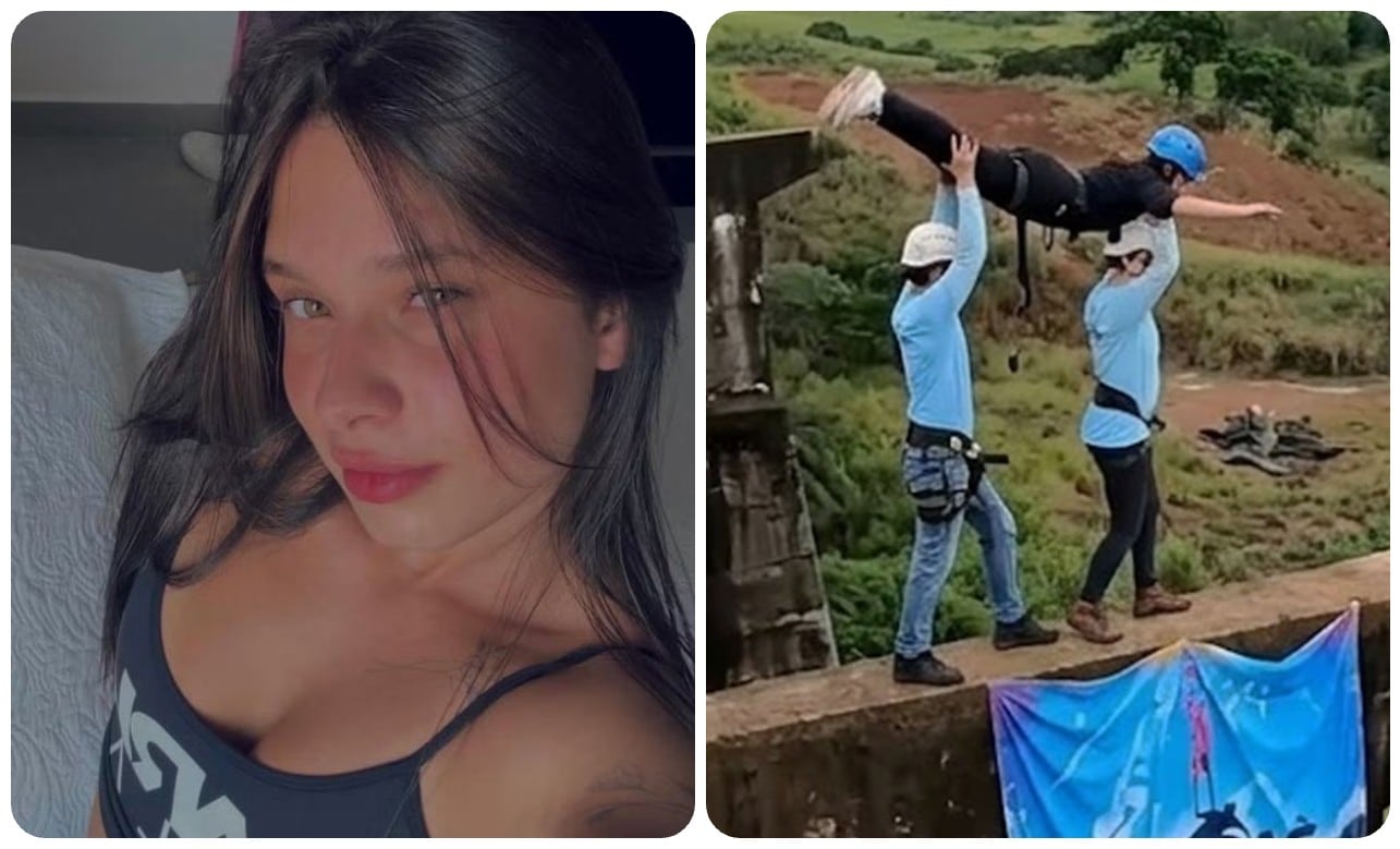 Maria Eduarda Rodrigues de Freitas, mujer que cayó desde un puente sin protección
