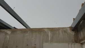 Casas quedaron destechadas.