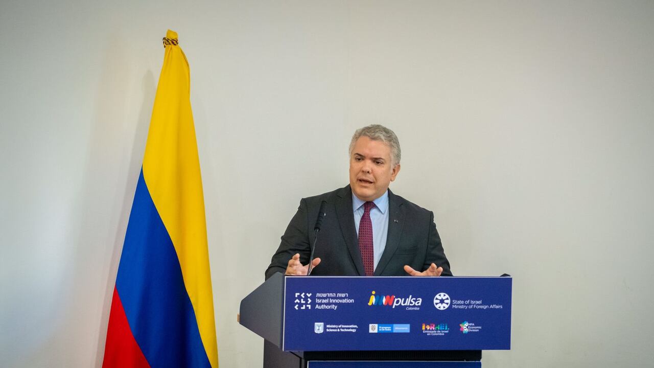 Iván Duque en Israel