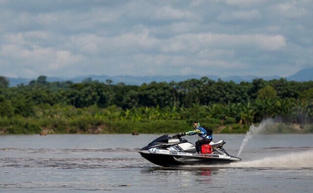 Los deportes acuáticos son uno de los principales atractivos turísticos de Puerto Boyacá.