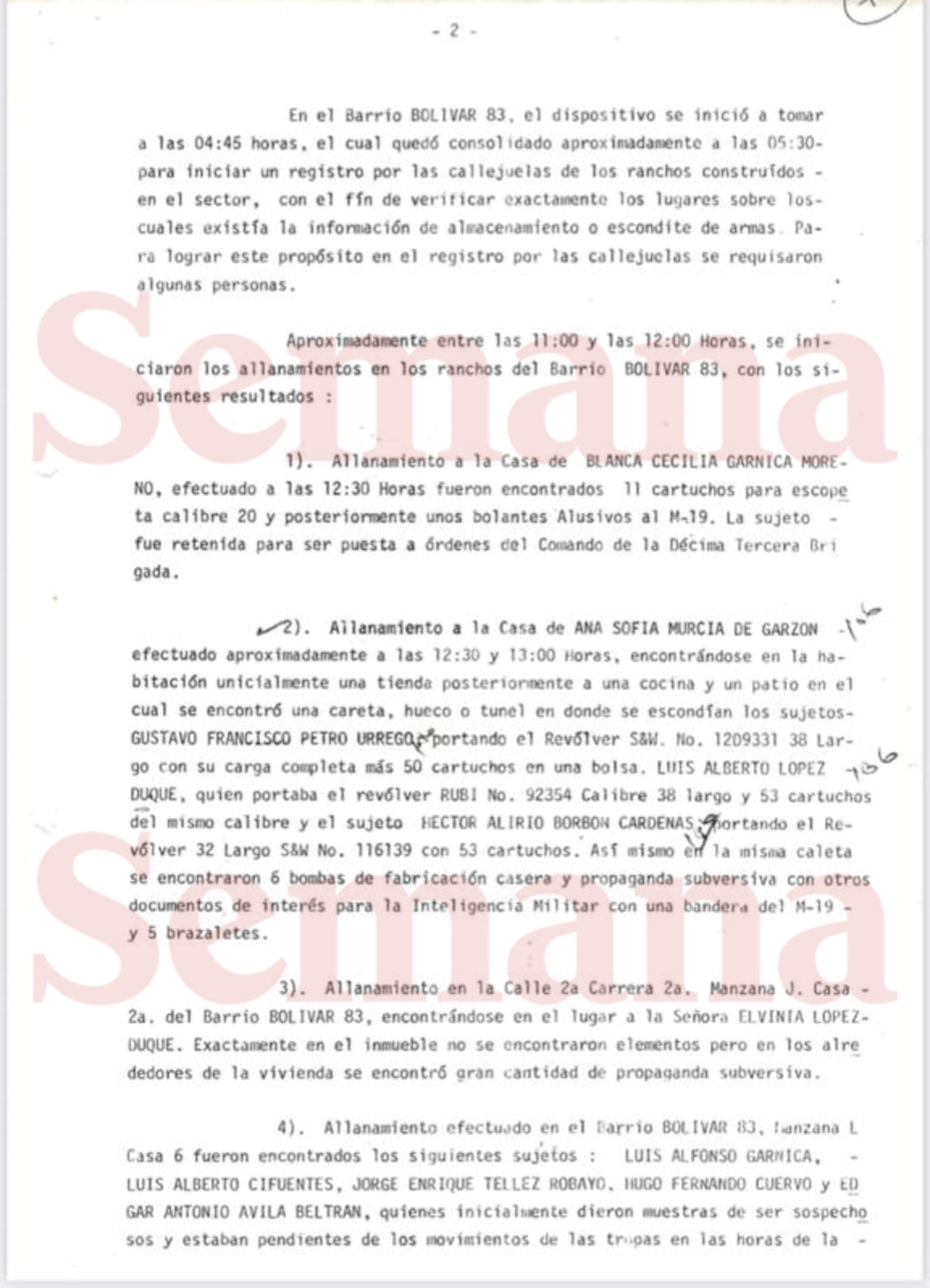 Cumplimiento de misión Petro