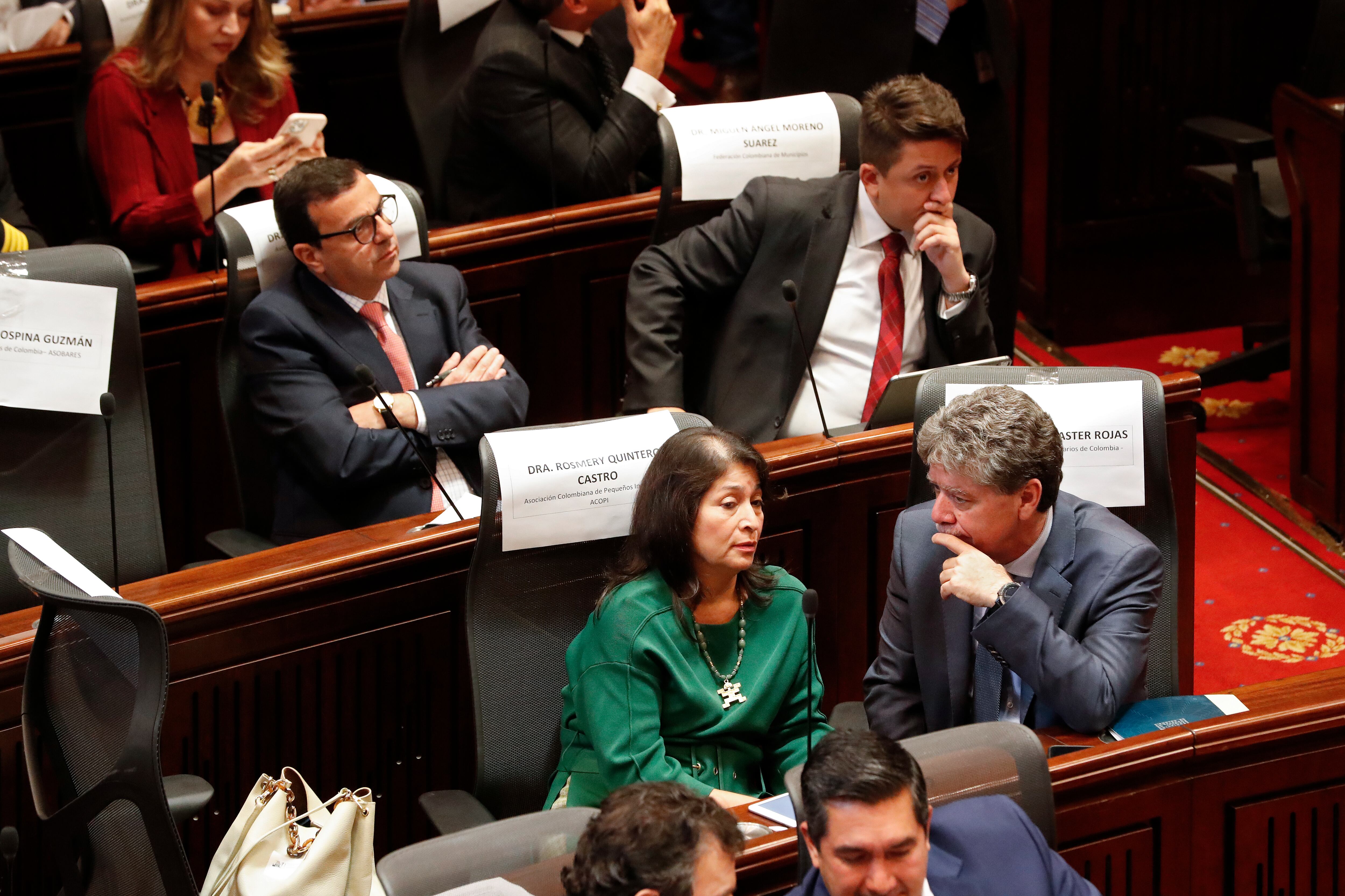 presidente de la ANDI, Bruce Mac Master en la Audiencia pública citada por las comisiones terceras conjuntas pra la Reforma Tributaria con los gremios económicos
Bogota agosto 31 del 2022
Foto Guillermo Torres Reina / Semana