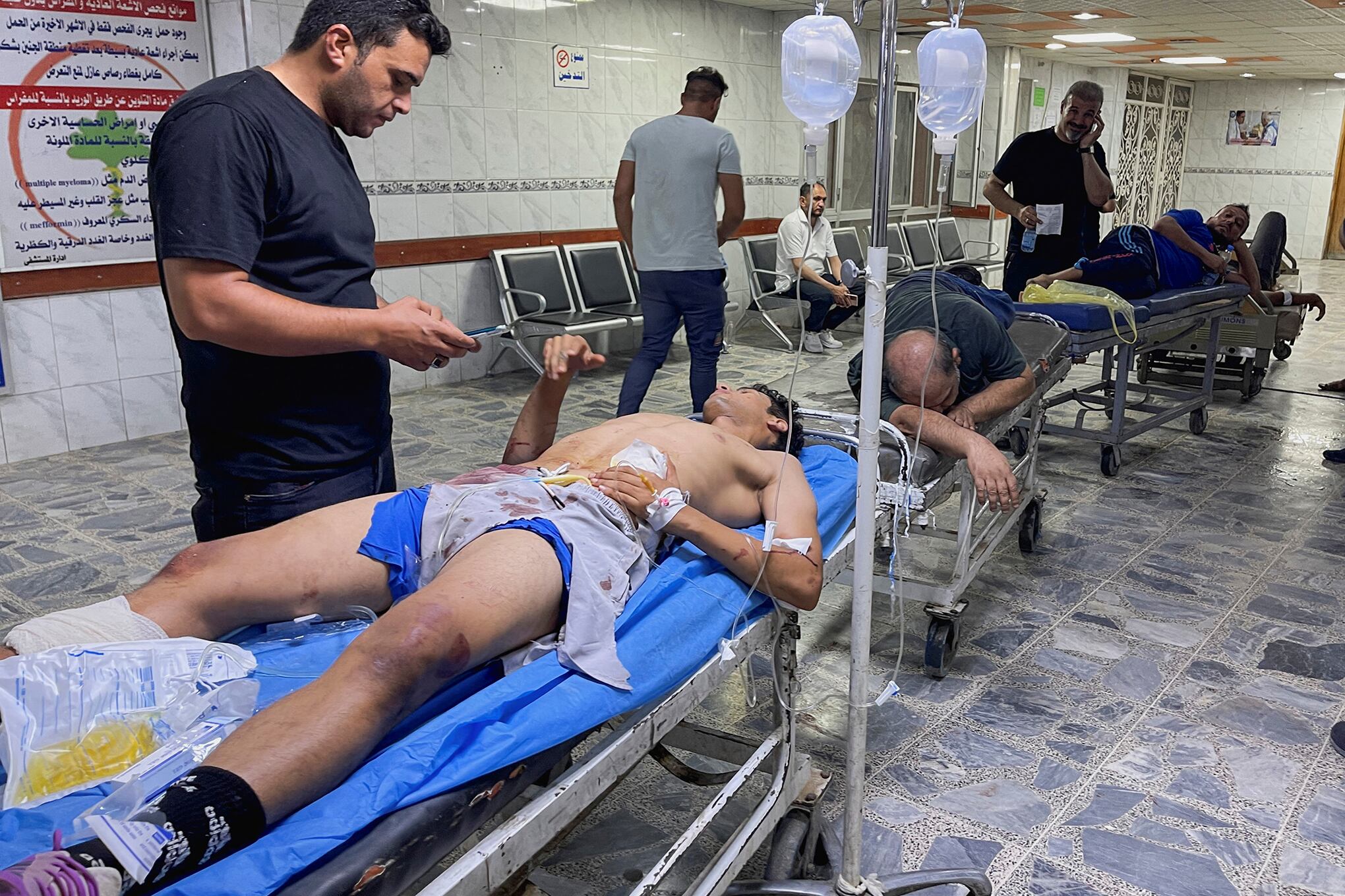 En imágenes : Leales a Sadr asaltan palacio de gobierno iraquí