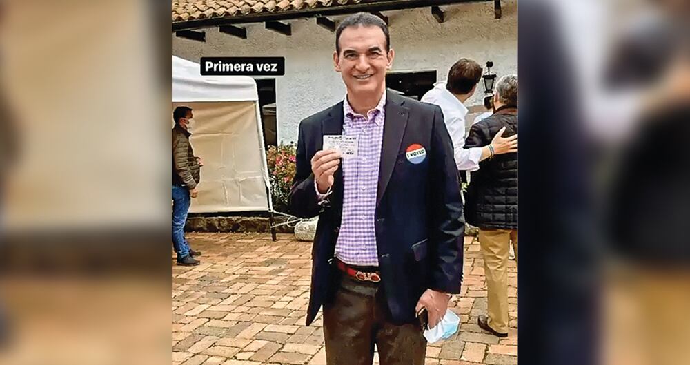   Mientras estuvo en calidad de retiro, el general Salamanca ejerció por primera vez su derecho al voto.