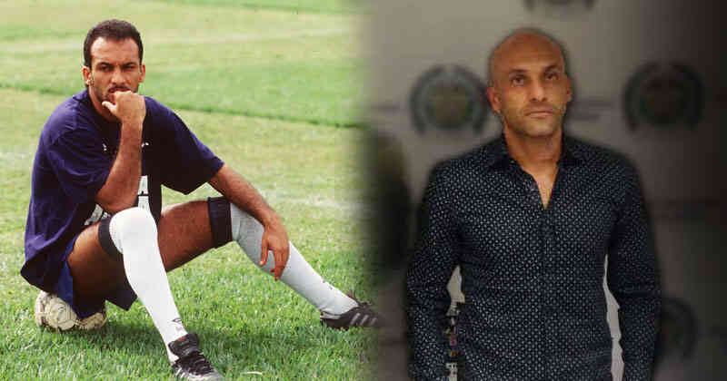 Diego León Osorio, exfutbolista de la Selección Colombia implicado con la cocaína. 