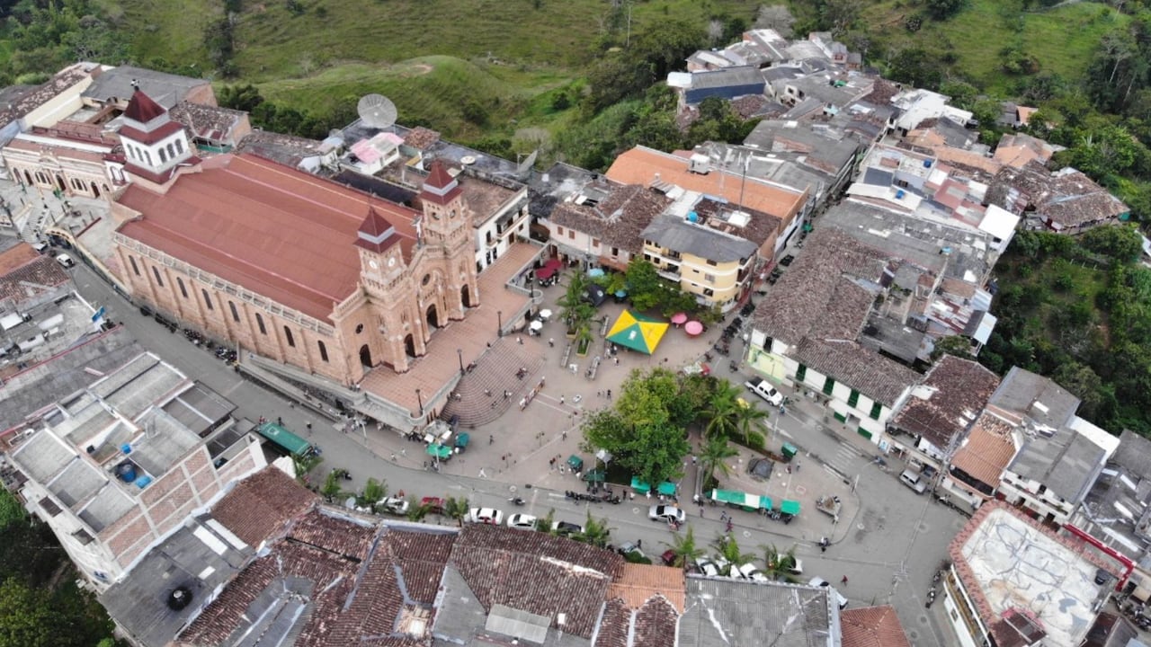 Panorámica de Yolombó, Antioquia.