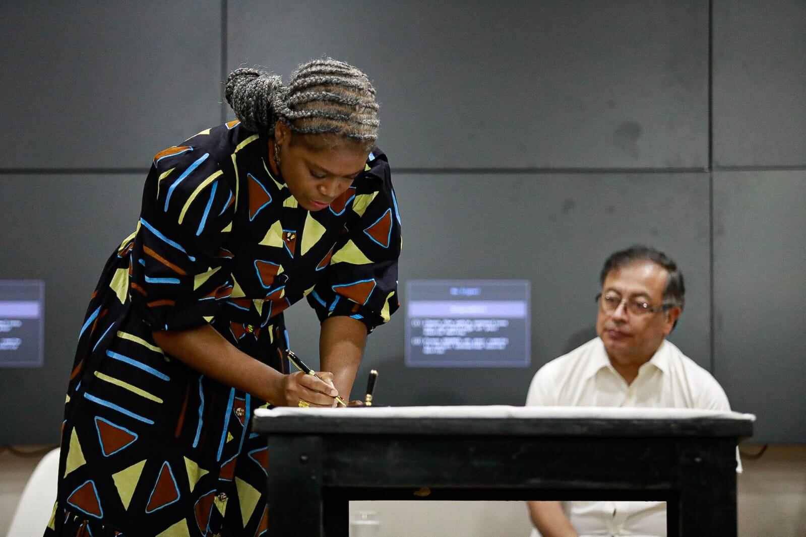 Aurora Vergara, ministra de Educación.