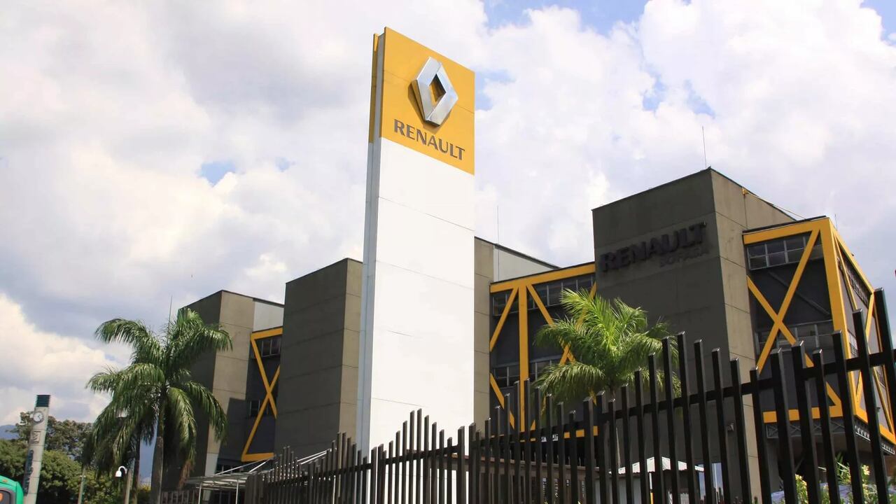 La planta de producción de vehículos Renault, ubicada en Envigado