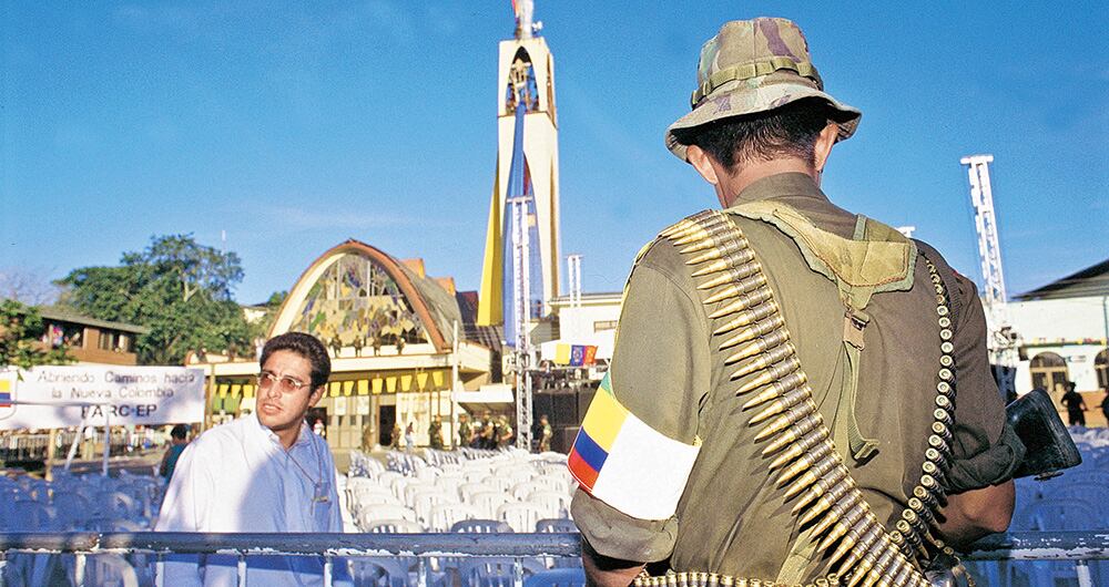 La guerrilla aprovechó la zona de distensión de 42.000 kilómetros cuadrados en donde reclutaban sin ningún problema. 