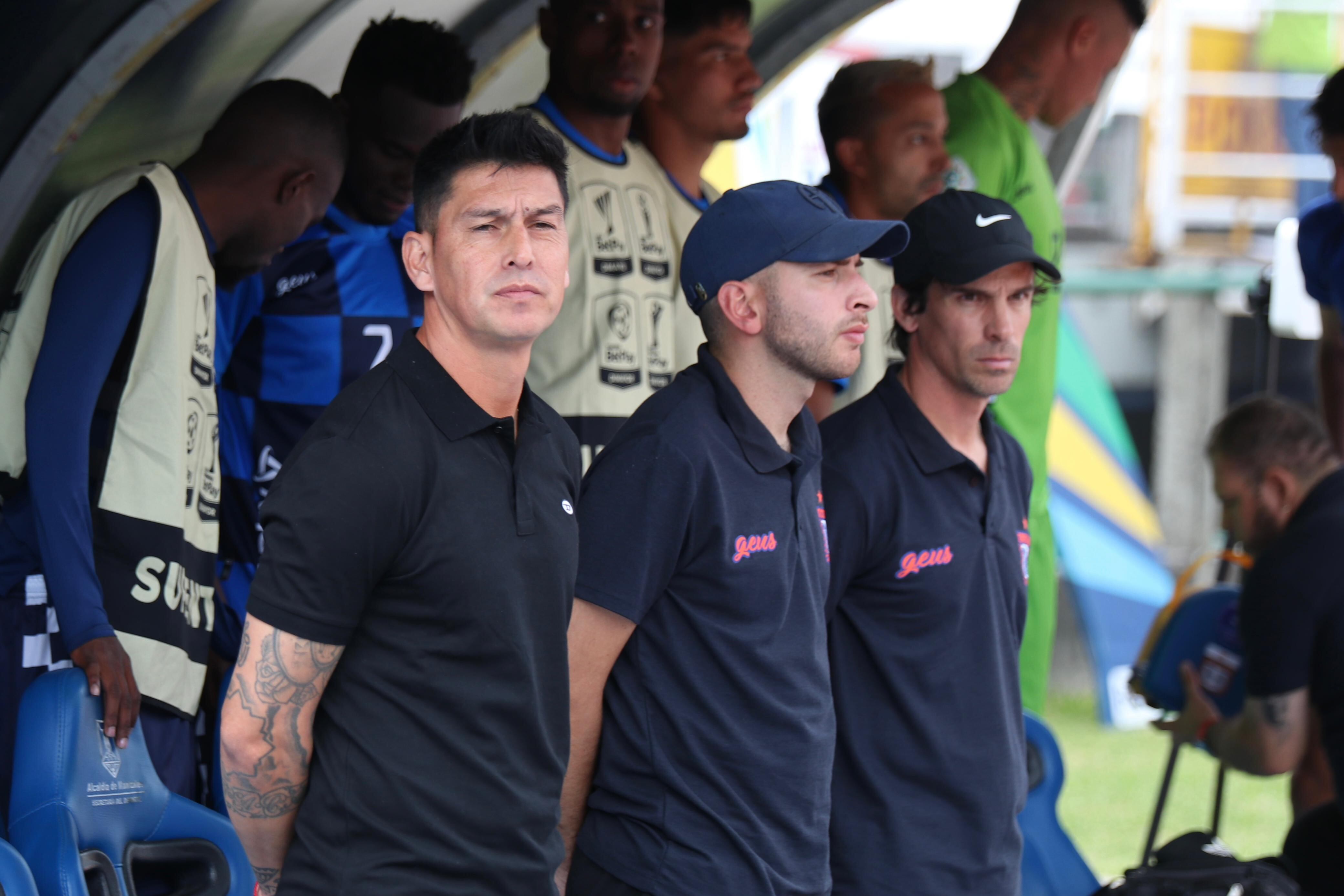 Imagen del partido entre Once Caldas y Boyacá Chicó por la fecha 1 del primer semestre de la Liga colombiana 2024.