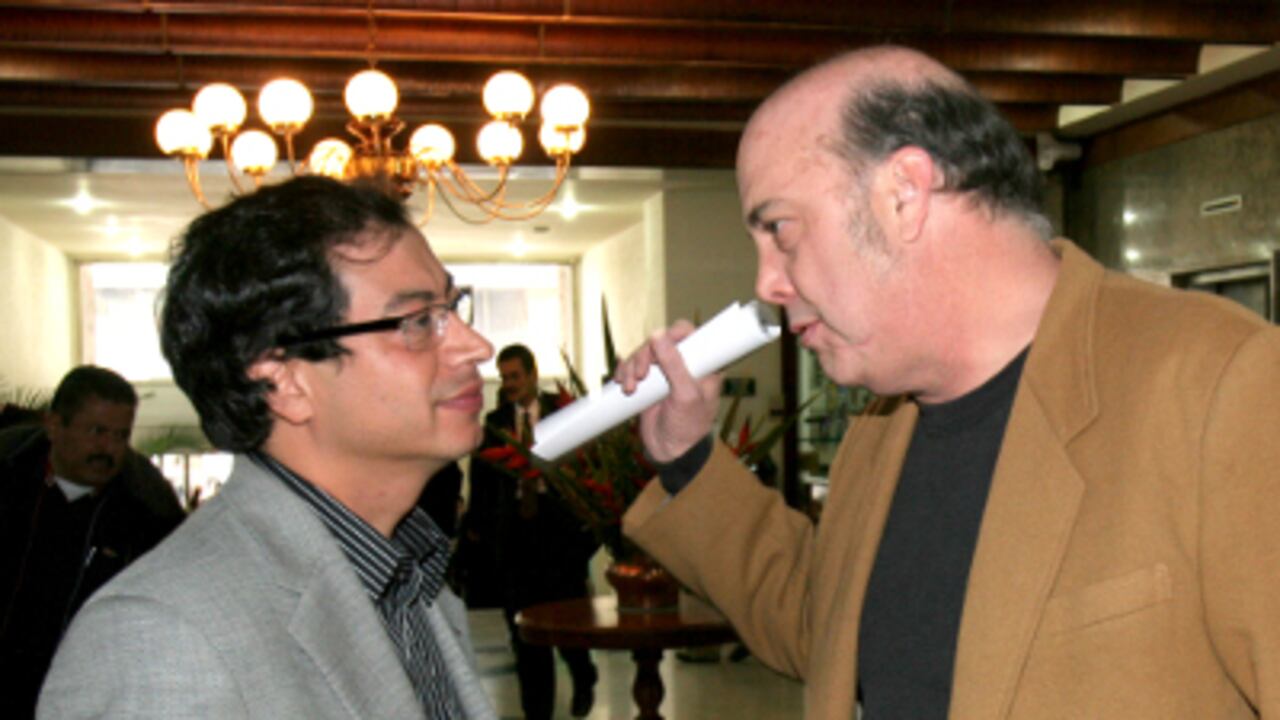Gustavo Petro y Daniel García Peña.
