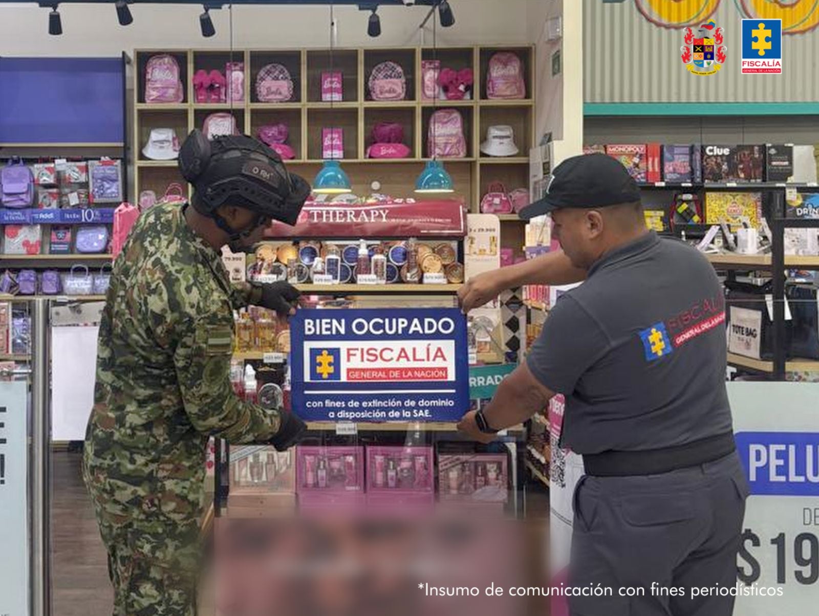 Extinción de dominio a los almacenes Lili Pink