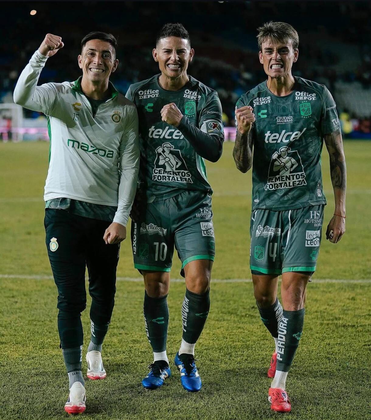 Nicolás Fonseca es actualmente compañero de James Rodríguez.