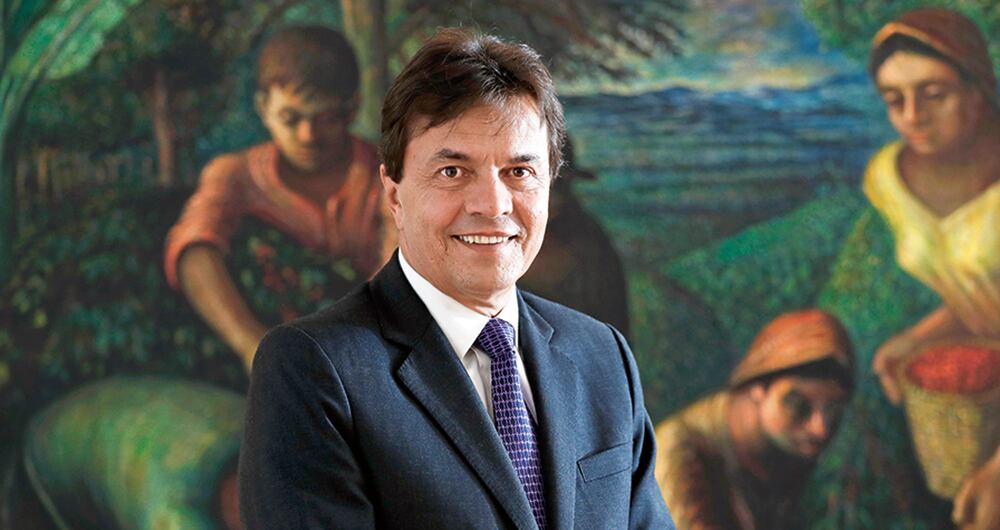Roberto Vélez, Gerente General de la Federación Nacional de Cafeteros.