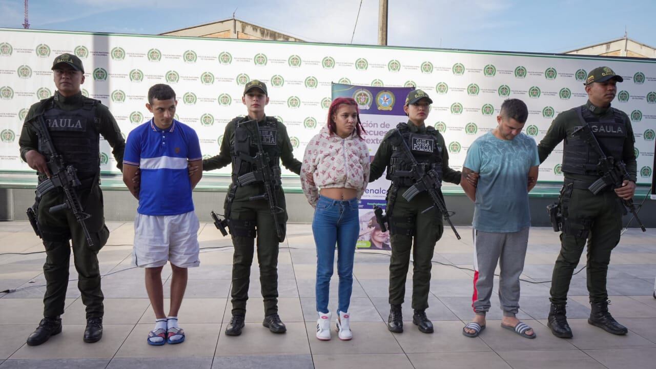 Capturados criminales de El Tren de Aragua