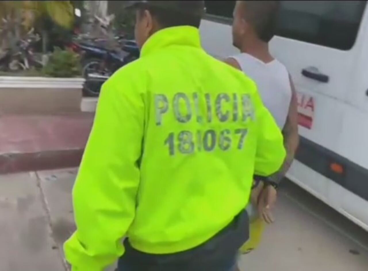 Uno de los sujetos capturados en el Atlántico