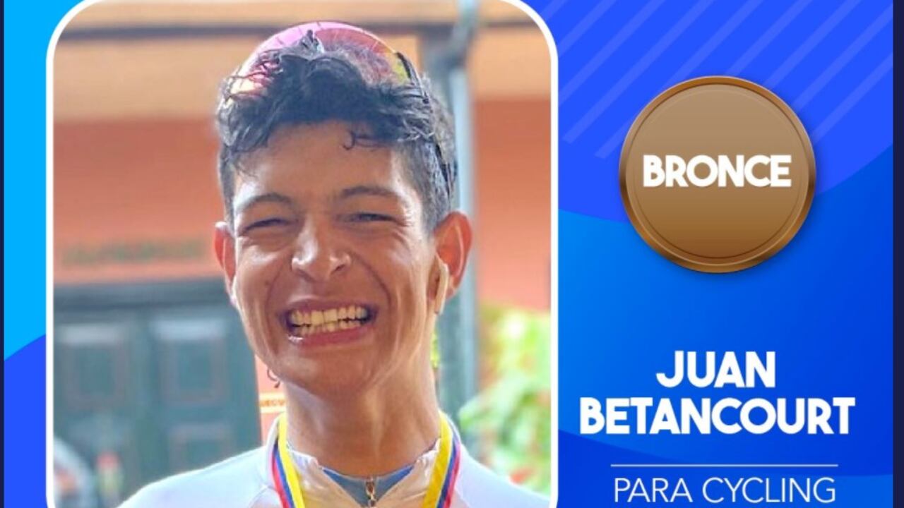 Juan José Betancourt ganó bronce en ciclismo de ruta en los Juegos Paralímpicos de Tokio 2020