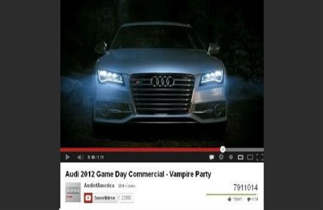 Cómo Audi arruina una fiesta de vampiros