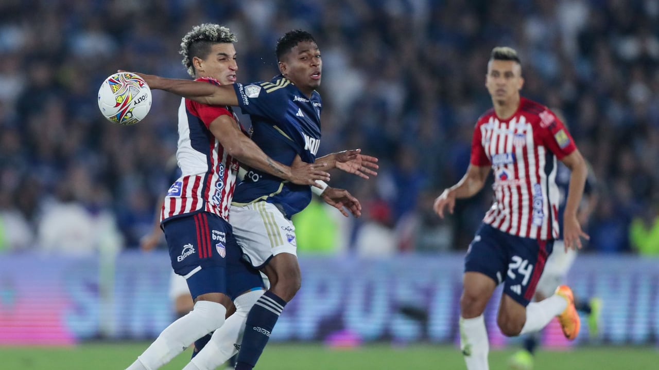 Millonarios y Junior se pisan los talones por un cupo en las finales de la Liga Betplay