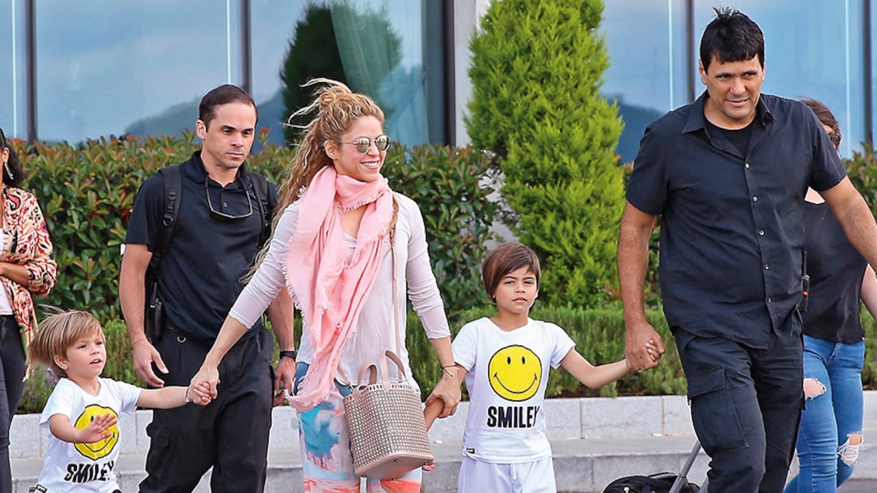 Shakira tuvo un inconveniente cuando recogía a sus hijos.
