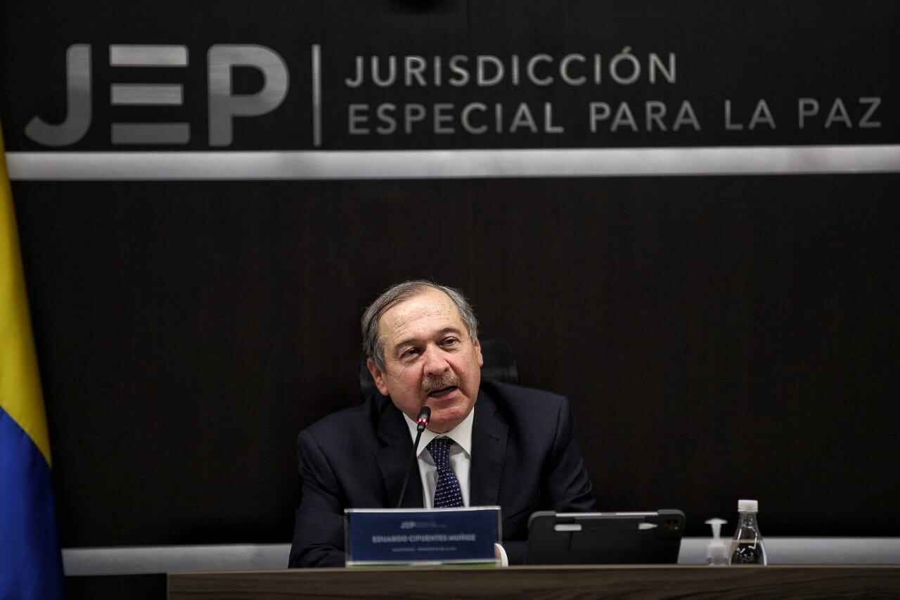 Audiencia JEP falsos positivos caso 03 Eduardo Cifuentes, Oscar Parra