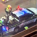 Algunos de los sujetos fueron detenidos por la policía