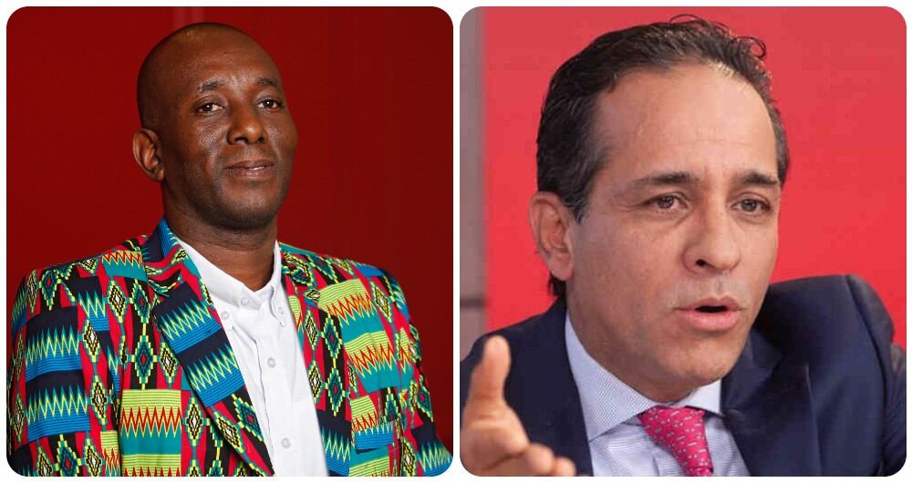 Paulino Riascos y Alexander López.