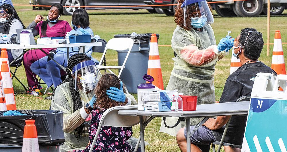 Estados Unidos registró nuevo récord de contagios de Covid-19.