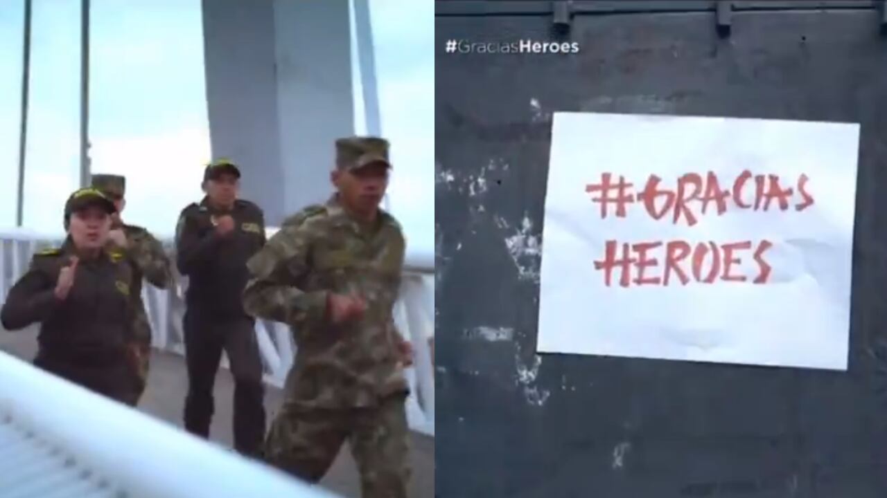 Campaña '#GraciasHéroes'.
