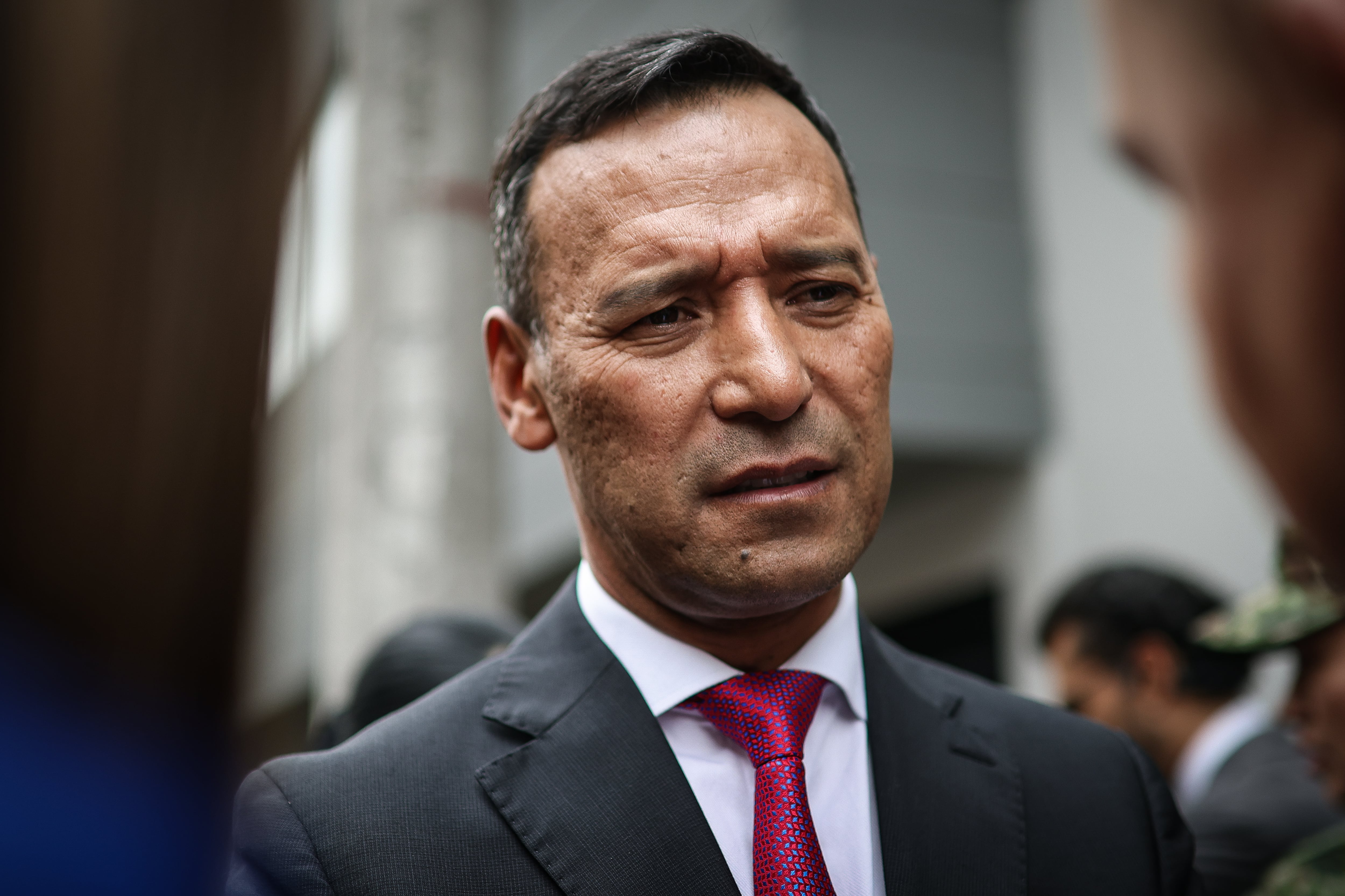 En audiencia judicial ministro de defensa, Pedro Sánchez