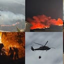 Incendio Forestal en Villa de Leyva.