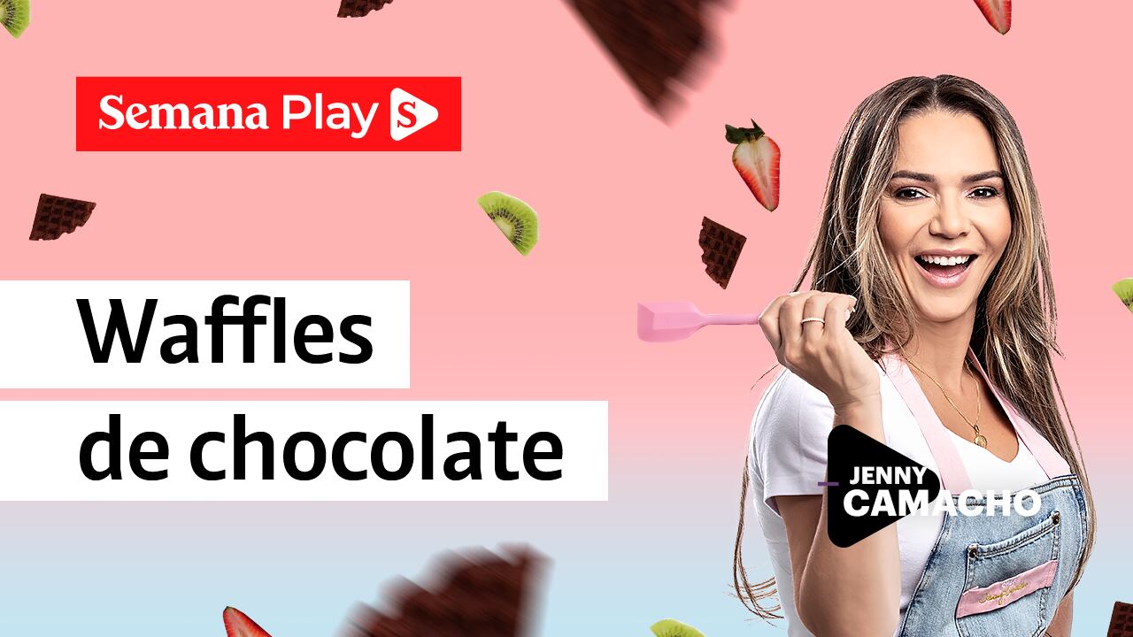 Waffles de chocolate | Jenny Camacho en Postres Saludables
