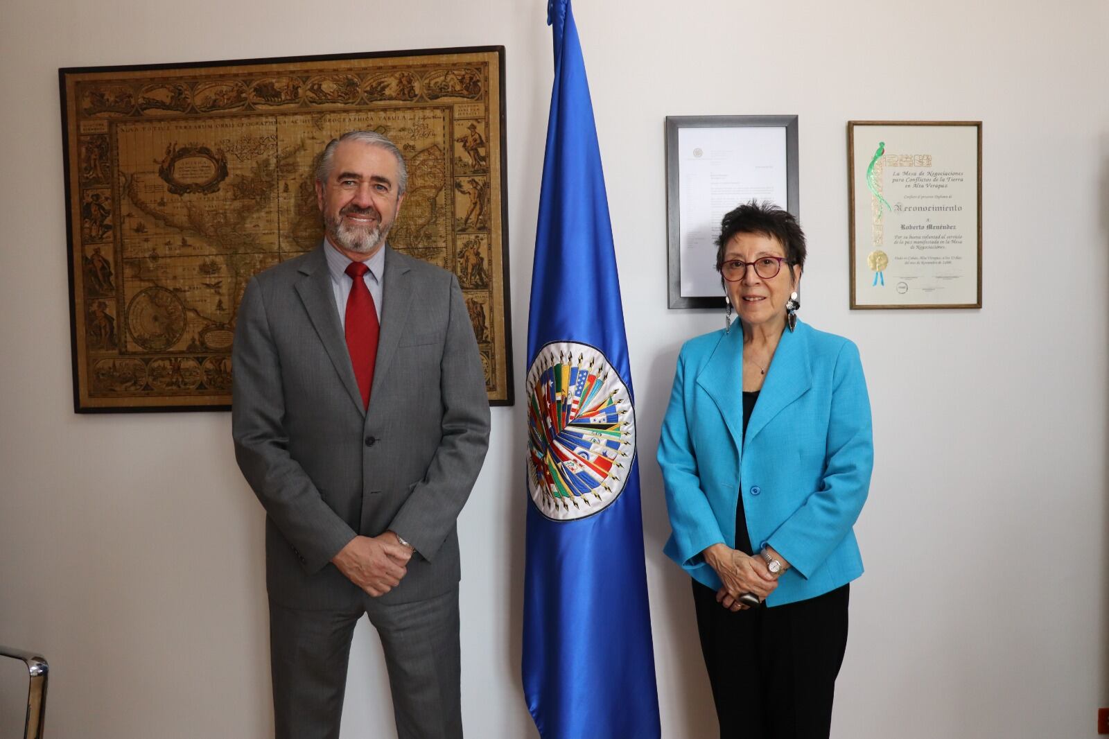 Chile refuerza apoyo a la paz en Colombia a través de contribución financiera y política a la Misión de Apoyo de la OEA