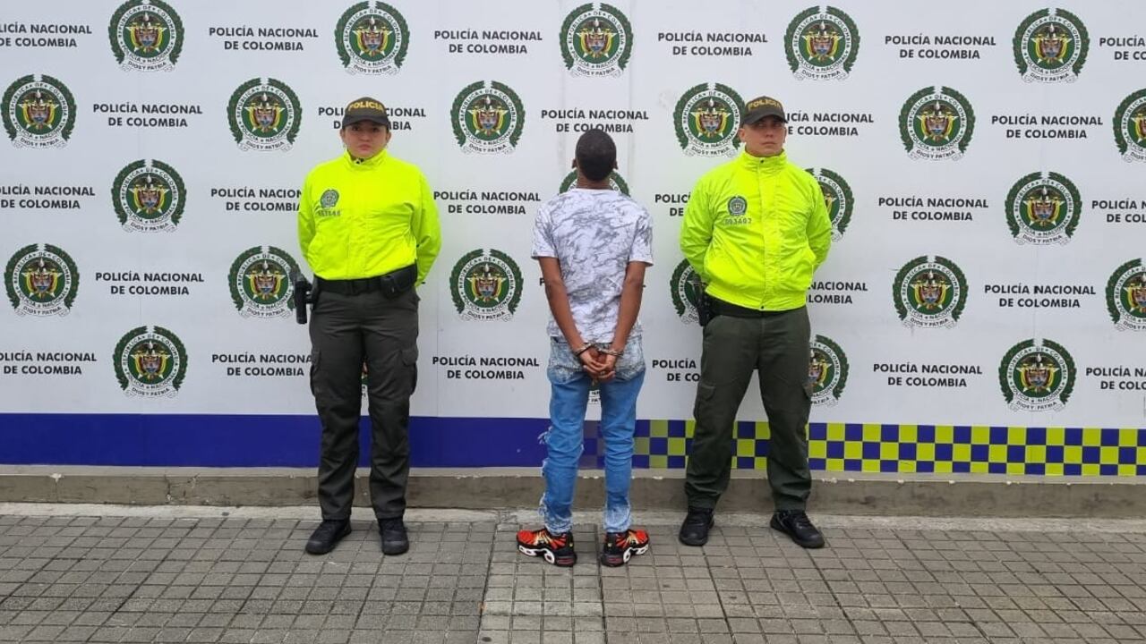 Alias Yanini fue dejado a disposición de la Fiscalía General de la Nación.