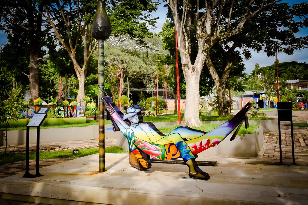 El Parque La Vorágine es uno de los grandes atractivos de la ruta turística impulsada por el Macroclúster turístico de Oriente.