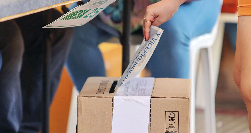 La magistrada participó electoralmente.