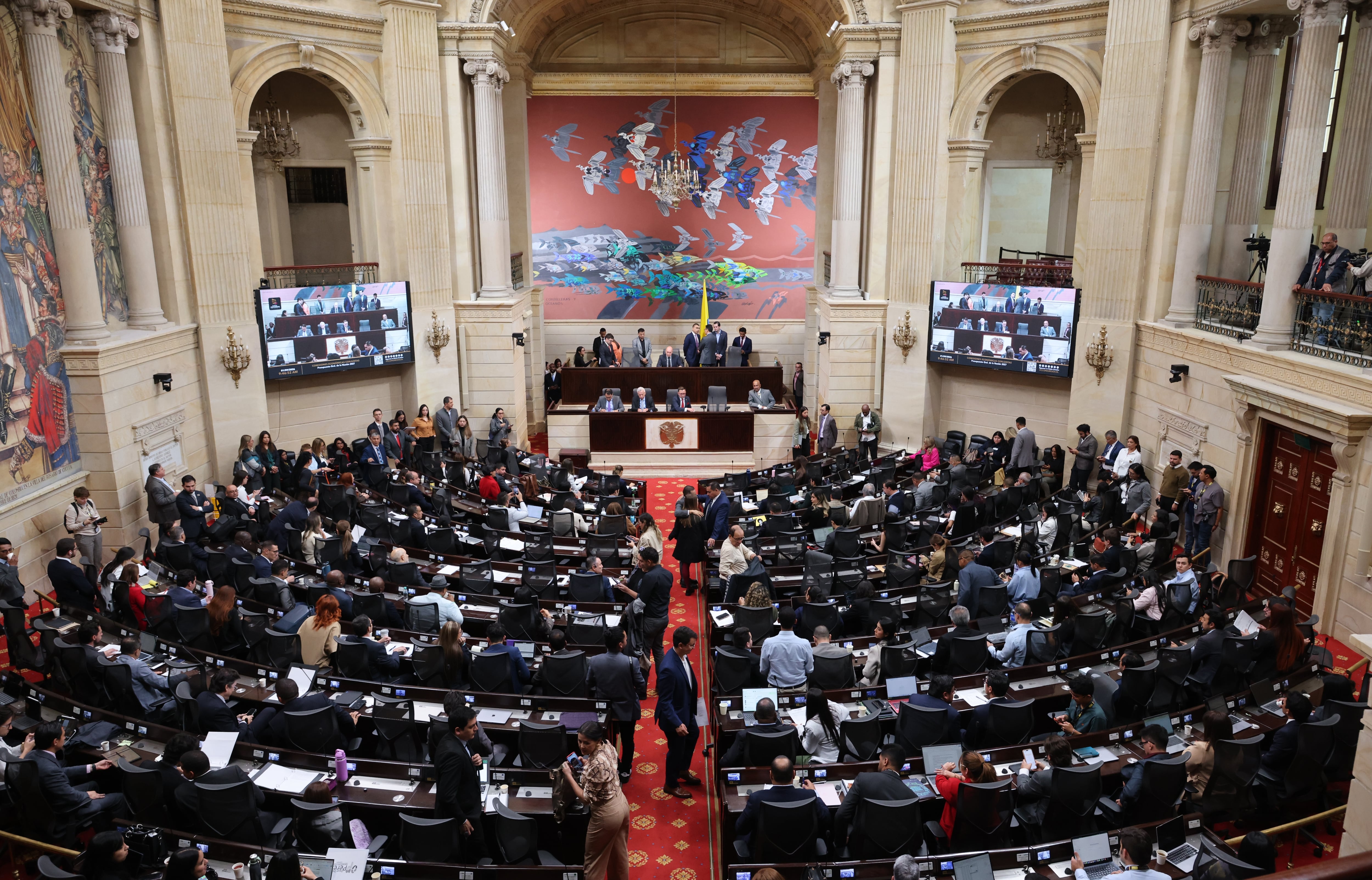 Plenaria, Comisiones económicas conjuntas del Senado y la Cámara de Representantes inician el debate del nuevo proyecto de Presupuesto General de la Nación para 2027