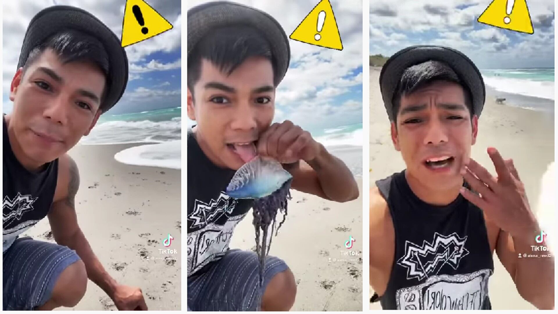 Alexa Reed, generador de contenido que protagonizó el reto viral. Foto: captura de pantalla YouTube @Alexa Reed