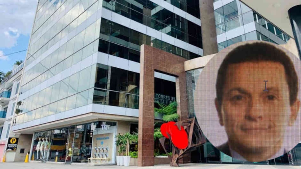 El edificio Torre 85 sería uno de los nexos de Memo Fantasma