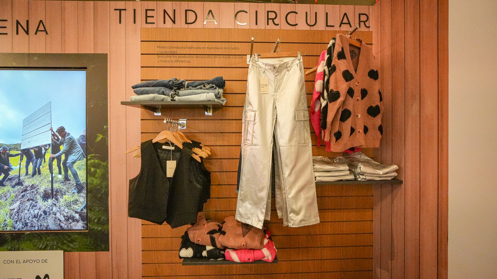 Los asistentes podrán encontrar en el Movistar Arena emprendimientos de moda sostenible.