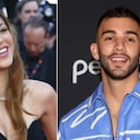 Los cantantes Shakira y Manuel Turizo.