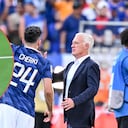 Rayan Cherki y Didier Deschamps, de la Selección de Francia en medio de su desencuentro del Mundial 2026