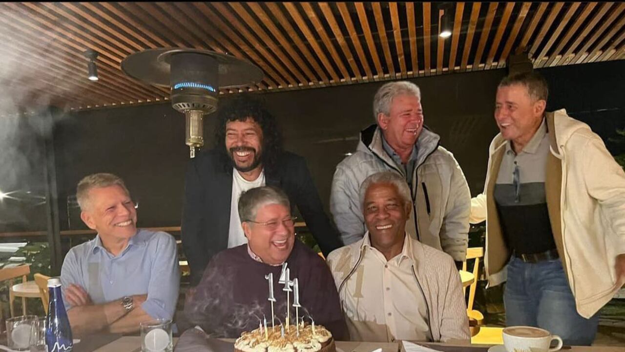 Paulo Autouri, invitado especial en el cumpleaños de Francisco Maturana