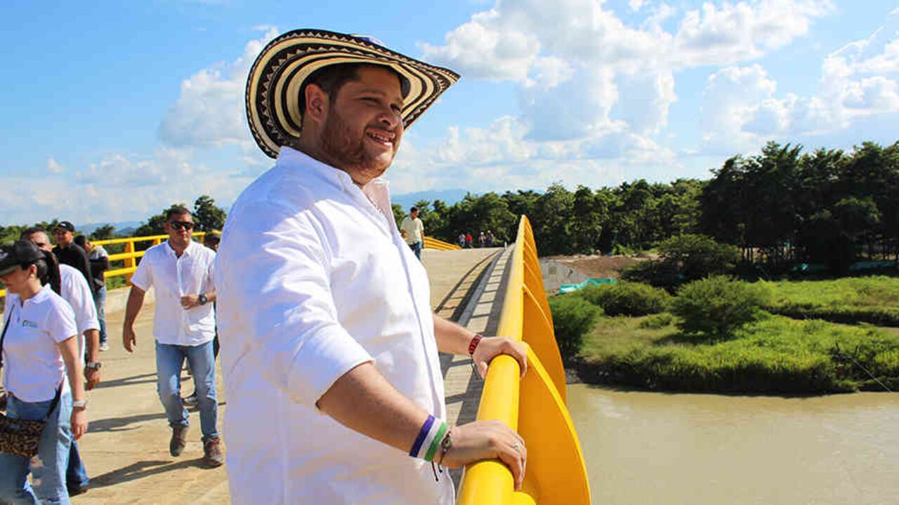 El gobernador de Córdoba, Orlando Benítez Mora.