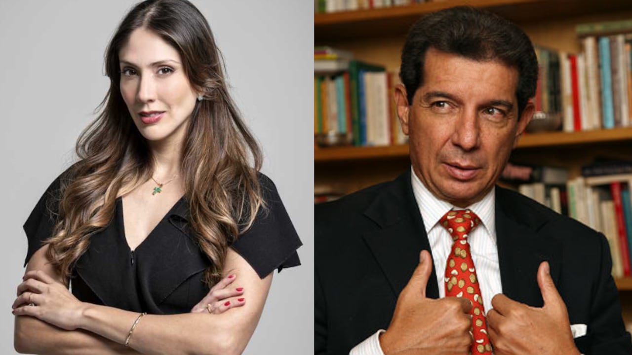 Primera dama de Medellín, Diana Osorio; José Félix Lafaurie.