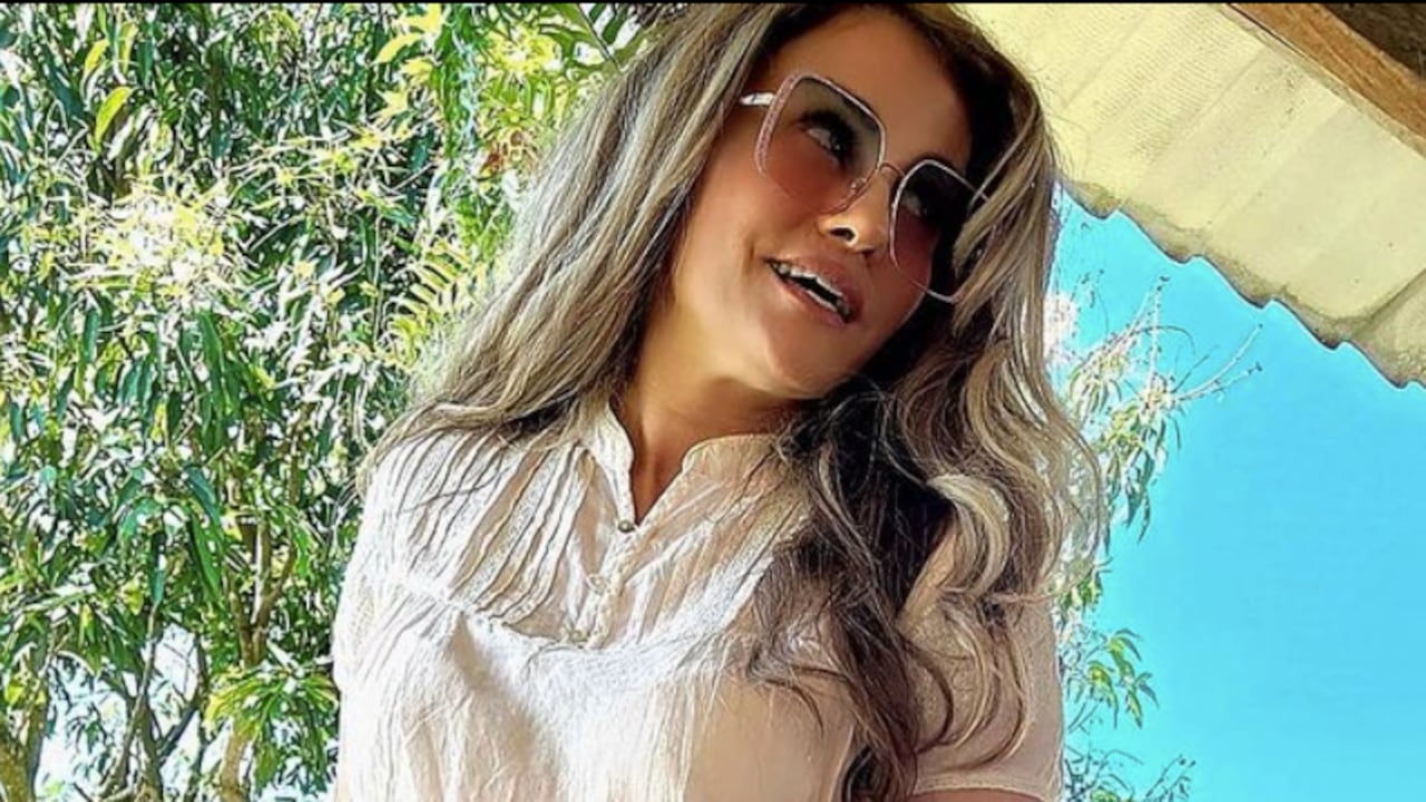 La actriz Aura Cristina Geithner.