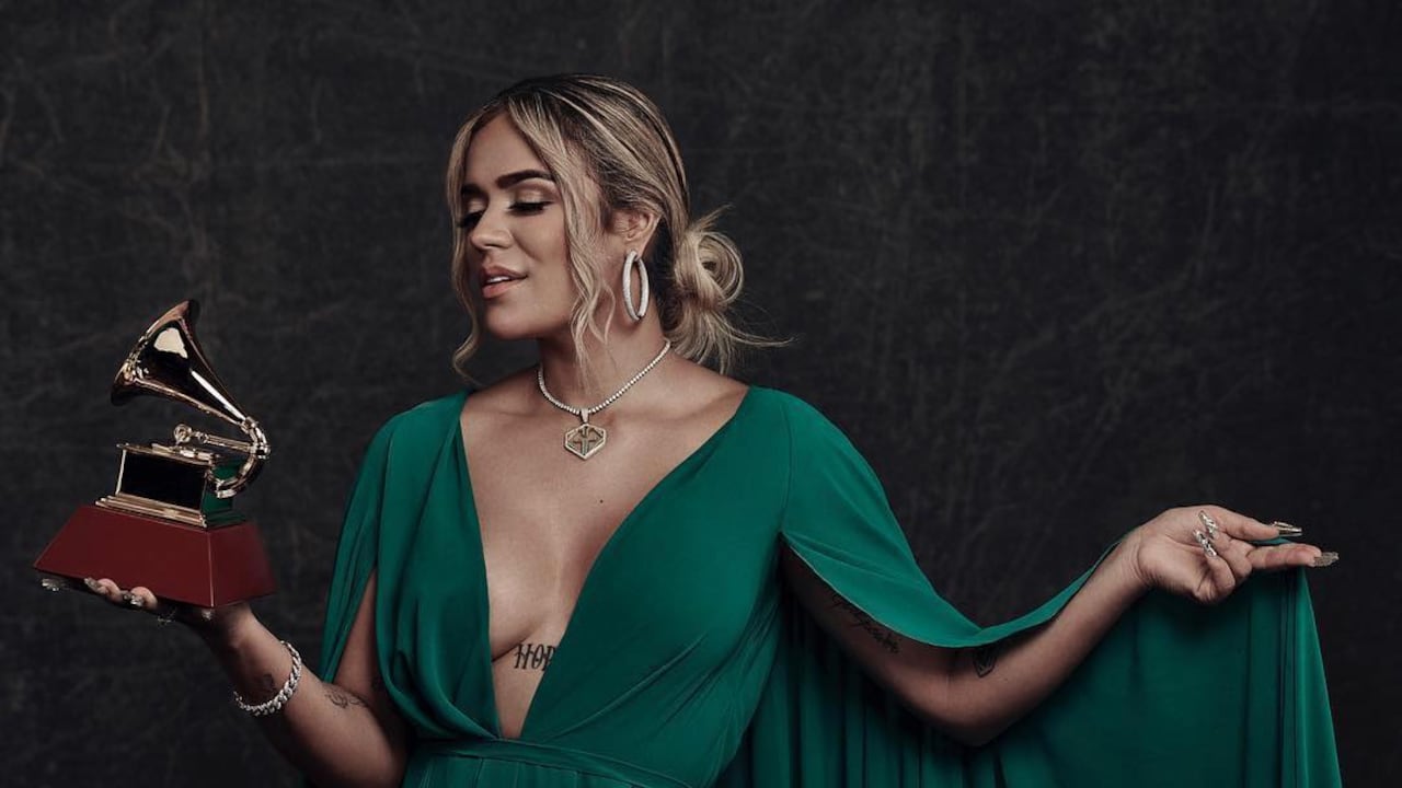 Karol G quedó nominada en los Grammy
