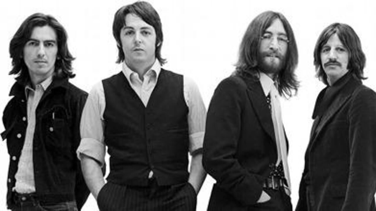 George Harrison, Paul McCartney, John Lennon y Ringo Starr.