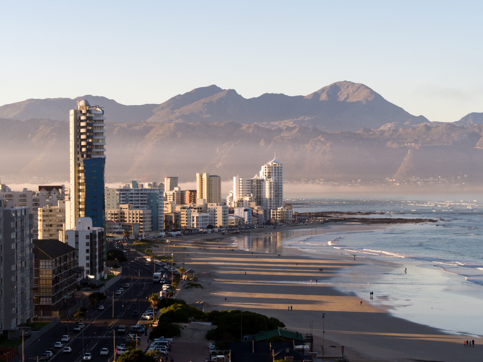 Playa Strand, cerca de Ciudad del Cabo (Sudáfrica)